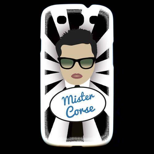 Coque  Samsung Galaxy S3 Mister Corse Brun