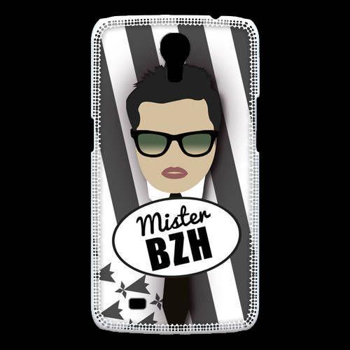 Coque  Samsung Galaxy Mega Mister Bretagne Brun