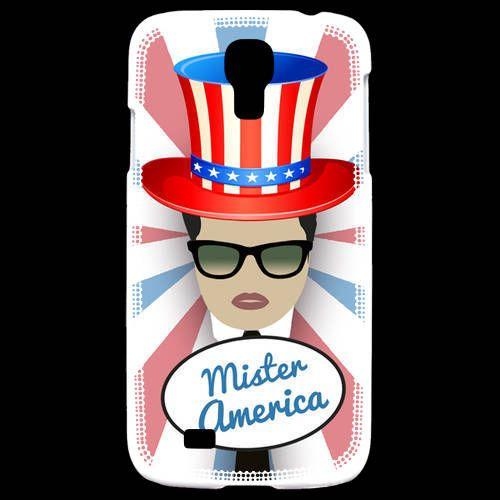 Coque  Samsung Galaxy S4 Mister América Brun