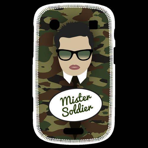 Coque  Blackberry Bold 9900 Mister Soldier Brun