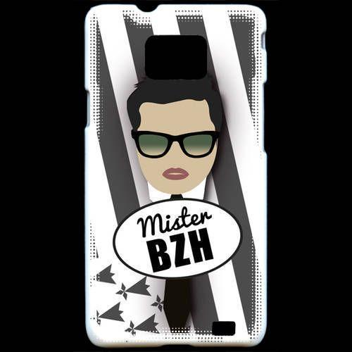 Coque  Samsung Galaxy S2 Mister Bretagne Brun