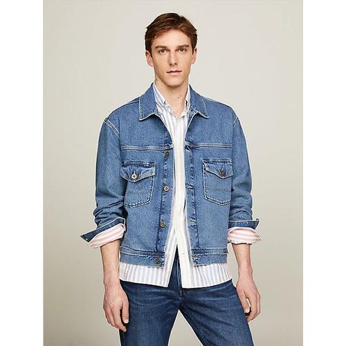 Veste Trucker En Denim Xs