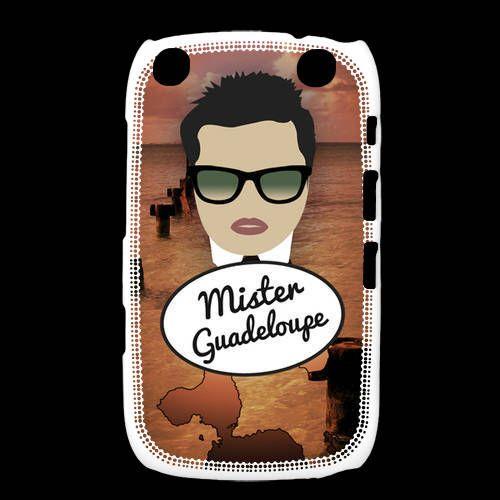 Coque  Blackberry Curve 9320 Mister Guadeloupe Brun