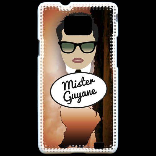 Coque  Samsung Galaxy S2 Mister Guyane Brun