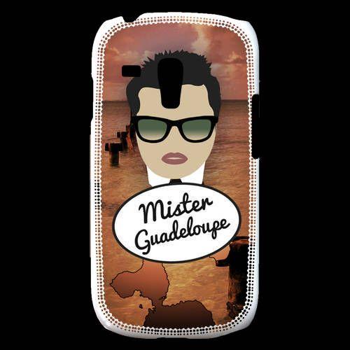 Coque  Samsung Galaxy S3 Mini Mister Guadeloupe Brun