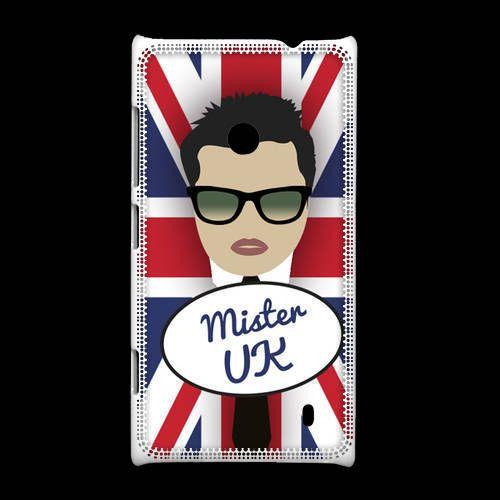 Coque  Nokia Lumia 520 Mister Uk Brun