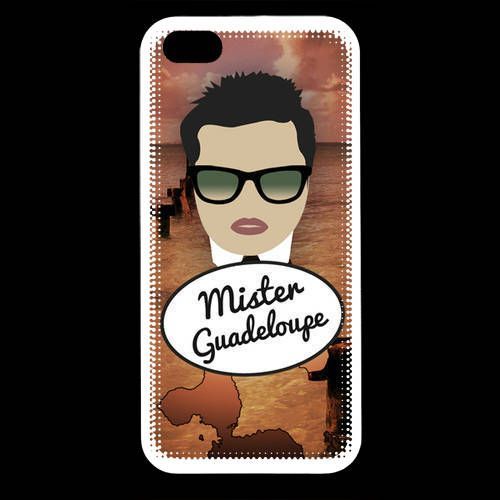Coque  Iphone 5 Mister Guadeloupe Brun