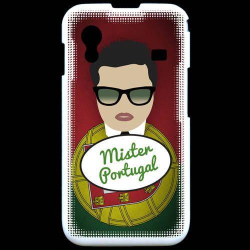 Coque  Samsung Ace S5830 Mister Portugal Brun