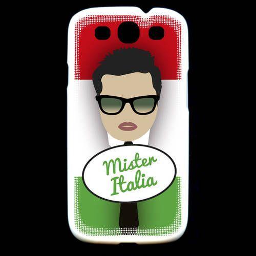 Coque  Samsung Galaxy S3 Mister Italie Brun