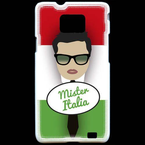 Coque  Samsung Galaxy S2 Mister Italie Brun