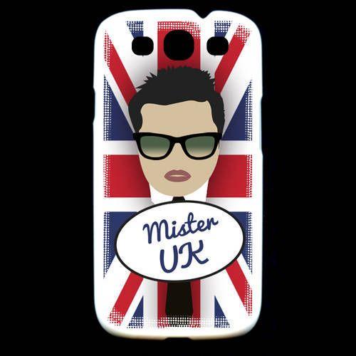 Coque  Samsung Galaxy S3 Mister Uk Brun