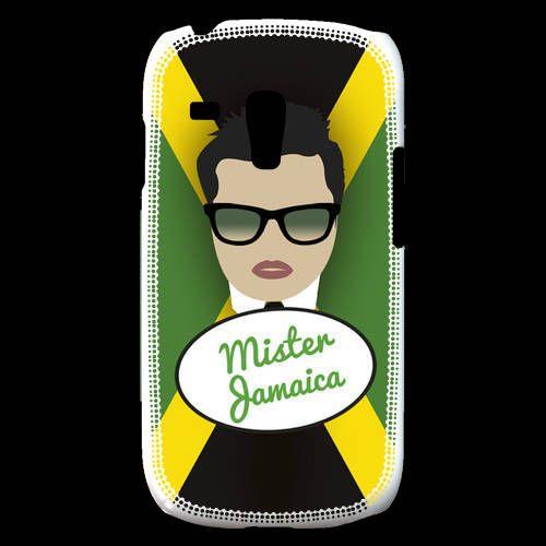 Coque  Samsung Galaxy S3 Mini Mister Jamaica Brun