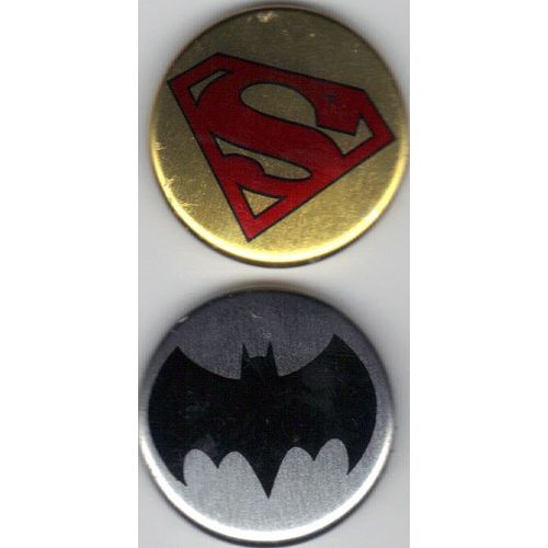 Badges Superman Et Batman