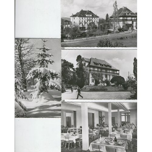 Lot De 4 Cartes Postales Du Centre Médical Mgen "Trois Epis" Près De Strasbourg