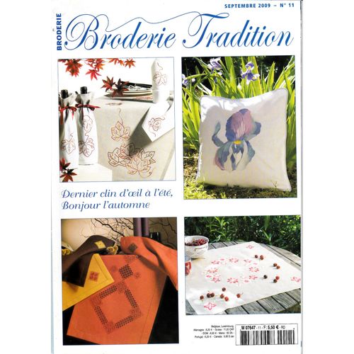 Broderie Tradition N° 11 : Dernier Clin D'oeil À L'été, Bonjour L'automne