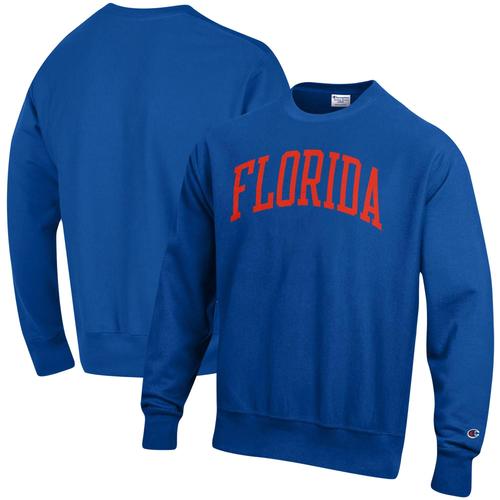 Sweat-Shirt Champion Royal Florida Gators Arch Reverse Weave Pour Homme