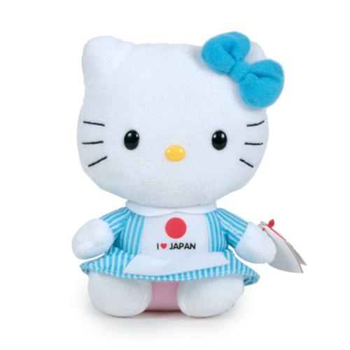 Ty - Ty40908 - Peluche - Hello Kitty - I Love Japan - 15 Cm