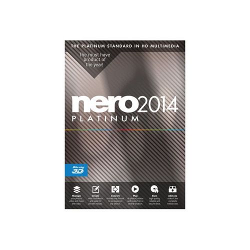 Nero 2014 Platinum - Version Boîte - 1 Utilisateur - Win - Français)