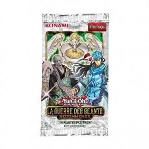 Yu Gi Oh! - La Guerre Des Géants Recommence - Booster Vf De 16 Cartes