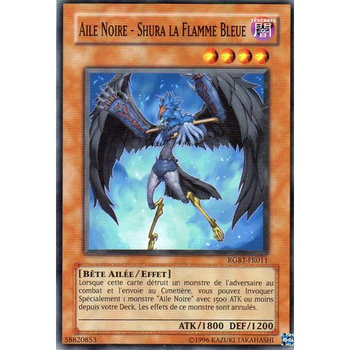 3x  -  Aile Noire Shura La Flamme Bleue  -  Rgbt-Fr011