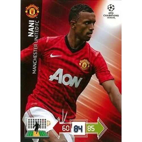 Carte Panini Foot Adrenalyn Champions League 2012 / 2013 Nani