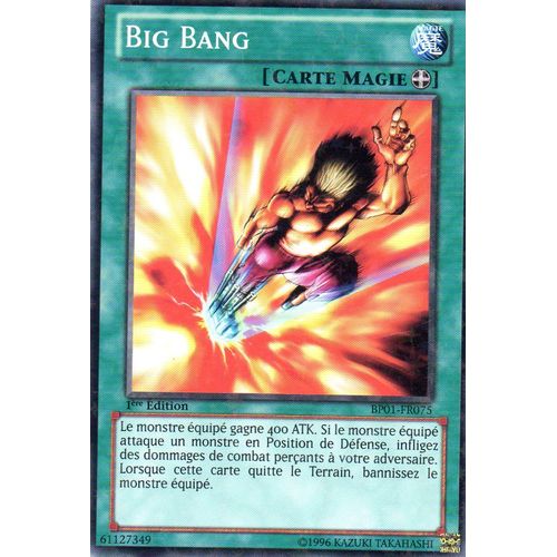Starfoil  -  Big Bang -   Bp01-Fr075  -  1ere Edition