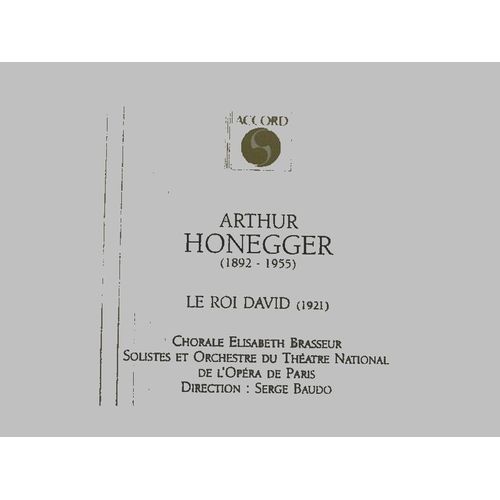 Le Roi David Doublier