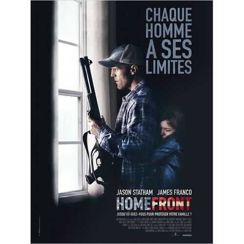Homefront - Véritable Affiche De Cinéma Pliée - Format 120x160 Cm - De Gary Fleder Avec Jason Statham, James Franco, Winona Ryder, Kate Bosworth, Rachelle Lefevre, Izabela Vidovic, Frank Grillo - 2014