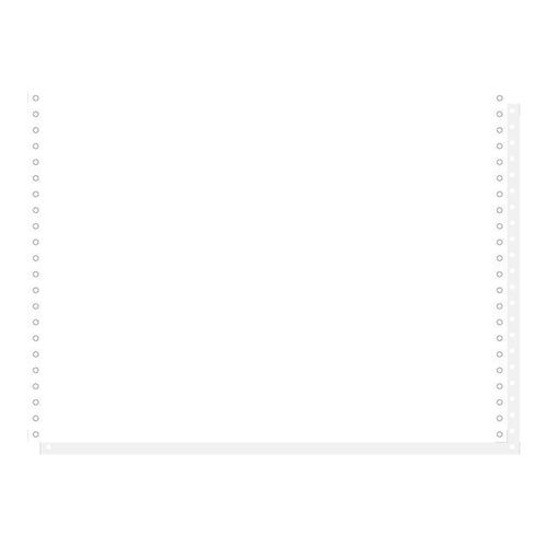 Exacompta - Two-ply carbonless fanfold paper - blanc - 380 x 279.4 mm - 1000 feuille(s)