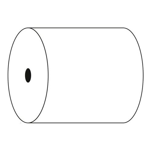 Exacompta - Papier pour reçus - Rouleau (8 cm x 76 m) - 55 g/m² - 1 rouleau(x)