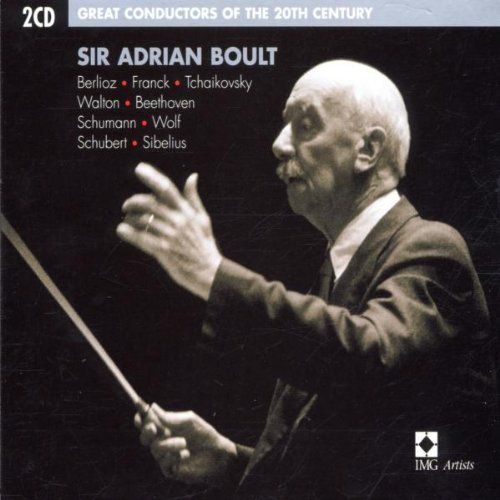 Dirige Berlioz, Franck, Tchaïkovski, Walton, Beethoven, Schuùann, Wolf, Schubert Et Sibelius - London Philh. Orch.