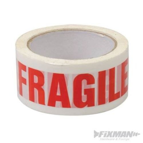 Ruban de conditionnement Fragile 48 mm x 66 m FixMan