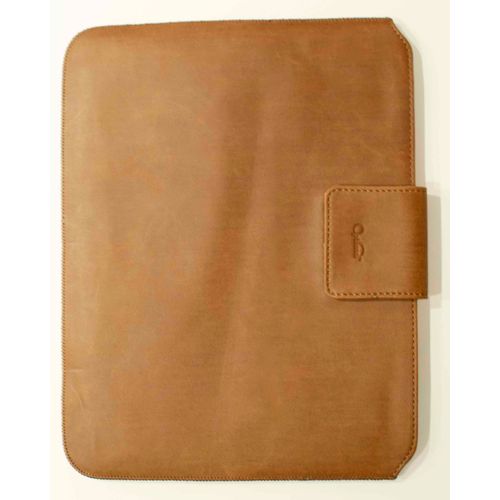Etui Housse Ipad Optima /Desert Look Cuir Couleur Marron