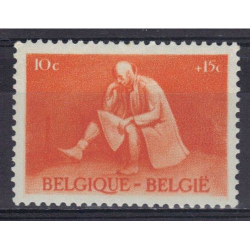 Belgique 1945 : Au Profit Des Prisonniers, Déportés, Fusillés, Membres De La Résistance Et De Leurs Familles : Prisonnier De Guerre - Timbre Neuf **