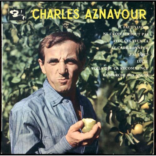 Barclay  80161 - Charles Aznavour  -  Il Faut Savoir