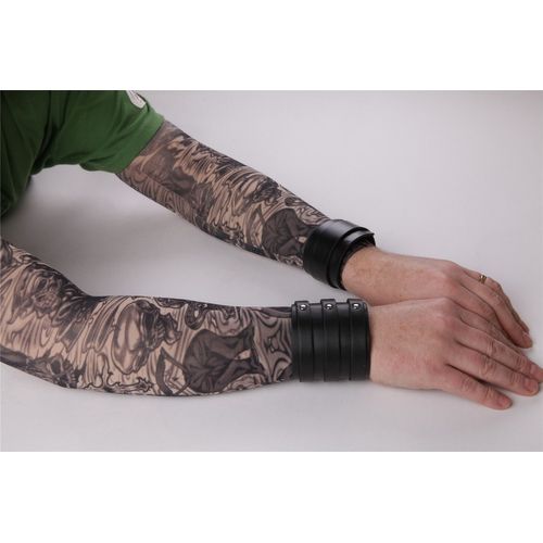 Paire De Manches Tatouage Tattoo Sleeve Collants Bras Jambe Démons Mort Enfer Temporaire Unisexe Déguisement Cosplay Original Tendance Artiste Black Sugar Boutique Départ Paris