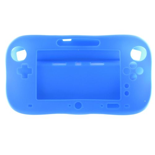 Game Pad Nintendo Wii U Coque De Protection Complete Souple Bleue