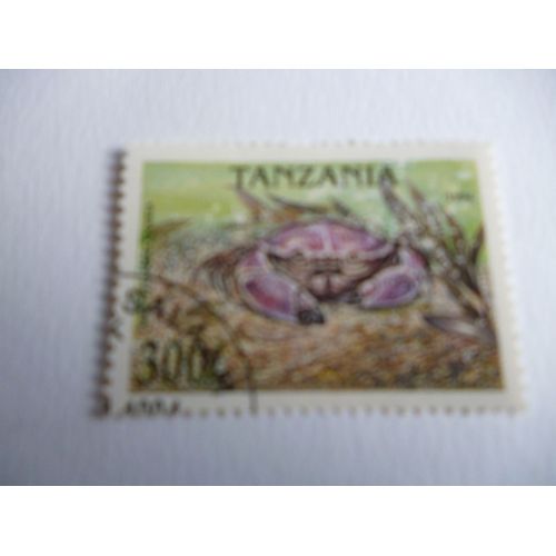 Timbre "Tanzanie 1994 :Crabe".