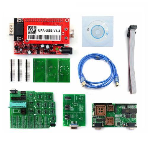 Date V1.3 Upa-Usb Ecu Chip Tunning Tool Programmateur Unité Principale Adaptateurs Complets Avec Fonctions Upa Usb Programmer