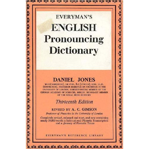 Everyman's English Pronouncing Dictionary