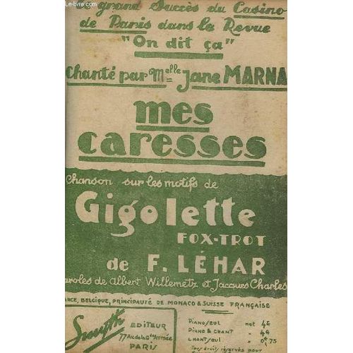 Mes Caresses - Chant.