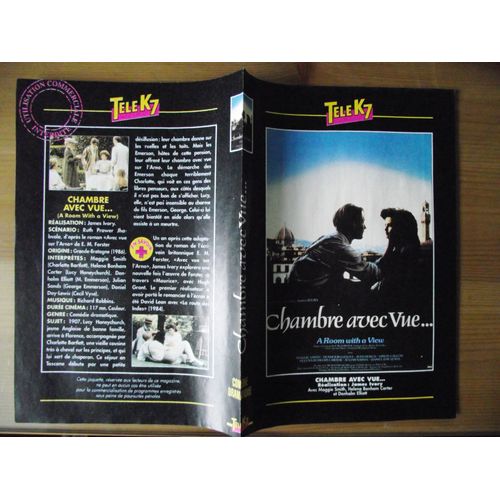 Tele K7 Jaquette Du Film Chambre Avec Vue....Réalisation:James Ivory