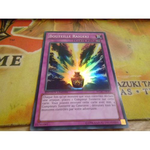Bouteille Raigeki Wgrt-Fr091 Super Rare