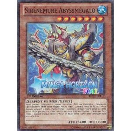 Bp02-F117 - Sirenemure Abyssmegalo - Yu Gi Oh! - Français - Mosaique Rare