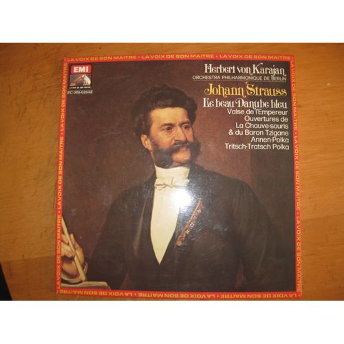 Karajan Dirige Orchestre Philharmonique De Berlin Et Philharmonia Orchestra & Chorus Weinberger Polka Nicolai Les Joyeuses Commères De Windsor Waldteufel Les Patineurs Strauss La Chauve-Souris Marches