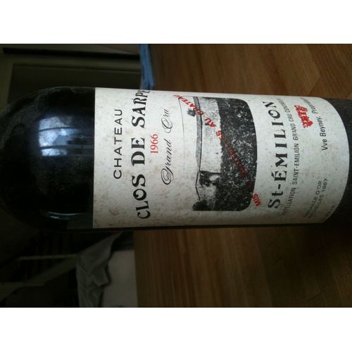 Château Clos De Sarpe 1966