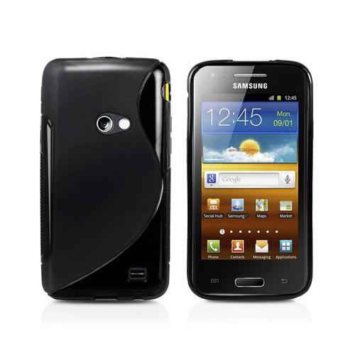 Housse S-Line Noire Pour Samsung Galaxy Beam I8530