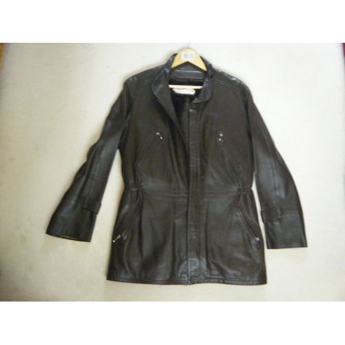 Manteau Homme En Cuir D'agneau La Maison Du Daim