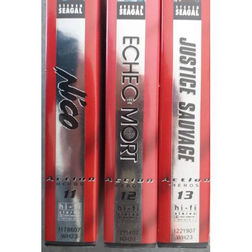 Vhs lot de 3 , série spécial (action héros)