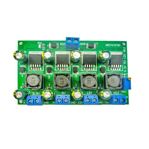 Module D'alimentation Lm2596 Module Abaisseur Haute Puissance 3.3v 5v12v Avec Protection Contre Les Surintensités